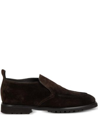 Neil Barrett slip-on heeled boots - Brown