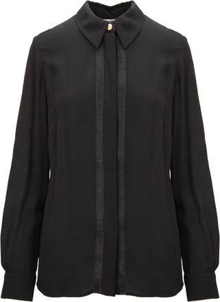 Elisabetta Franchi Shirts - Dames - Overhemden - Zwart - M - Overhemden