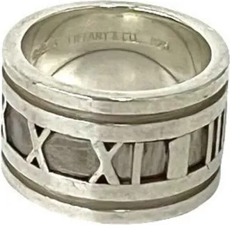 Tiffany & Co. Silver Silver 925 Band Ring (Pre-Owned)