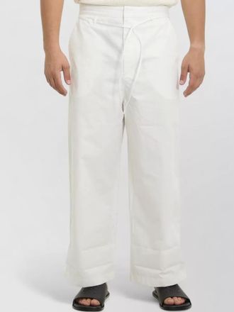 Jacquemus poplin wide leg mid waist shorts