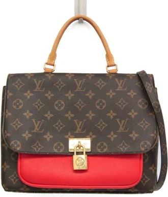 Louis Vuitton Pre-owned Handbags, female, Brown, Size: ONE SIZE Pre-owned Canvas handbags