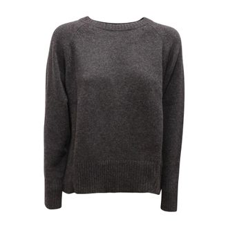 Marella Celia Jumper - female - Marella - Round-neck Knitwear - Gray - M - Knitwear