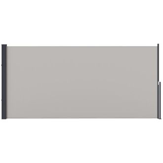 OUTSUNNY Toldo lateral retr&aacute;ctil 300x3.5x140 cm gris claro