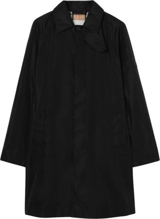 Burberry Ridgewood Car Coat - Heren - Mantel - Zwart - M - Polyester - Jassen