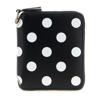 Comme Des Garçons Wallets & Cardholders, unisex, Black, ONE SIZE, Polka Dots Printed Wallet