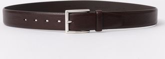 GANT Mens 274 Classic Belt in Dark Brown Leather - Size 40 (Waist)