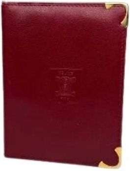 Celine Pre-owned Wallets, female, Red, Size: ONE SIZE Pre-owned Leather Wallet