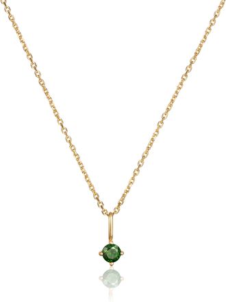 Lily & Roo Gold Small Birthstone Pendant Necklace