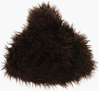 Grevi Eco-Fur Beanie with Pom-Pom size Unica