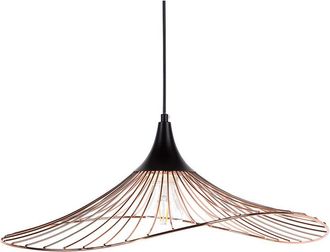Beliani Beliani - Modern Ceiling Lamp Metal Copper One Light Dining Room Mazaro