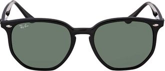 Ray-Ban Ray Ban Green Classic Hexagonal Unisex Sunglasses RB4306 601/71 54