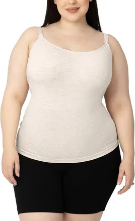 Kindred Bravely Sublime Maternity & Nursing Camisole in Oatmeal Heather at Nordstrom, Size X-Large