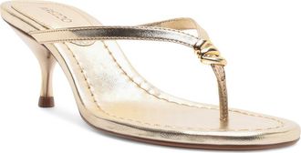 Arezzo Lia Sandal in Platino at Nordstrom, Size 5.5