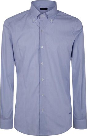 Fay Hombre, Camisas, Azul, Talla: 3XL