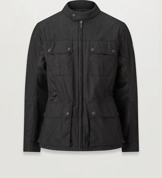 Belstaff Airflow Motorcycle Jacket Mens Technical Nylon Black Size 2XL