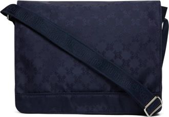 Vilebrequin Messenger Bag Turtle Monogram - Heren - Schoudertassen - Blauw - ONE Size - Polyester - Tassen