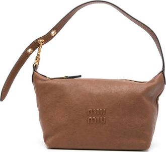 Miu Miu Logo-embossed Shoulder Bag