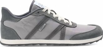 Xero Shoes Womens Wynn Retro Nylon Sneakers In Alloy/steel Gray