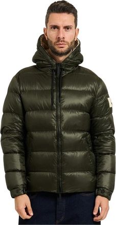 Afterlabel Verbier Down Jacket - Heren - Gewatteerde jassen - Groen - M - Nylon - Jassen