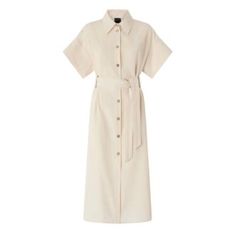 Pinko Shirt Dresses, female, Beige, Size: XL Alesha Dress