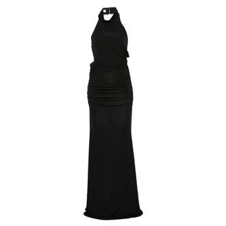 Andamane Stella Maxi Jurk - Dames - Avondkleed - Zwart - M - Polyester - Kleedjes
