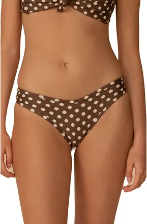 Montce Swim Vivian Lulu Polka Dot Bikini Bottoms at Nordstrom, Size X-Small