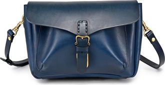 OLD TREND Isla Leather Crossbody Bag in Navy at Nordstrom Rack
