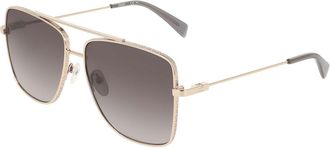 Liu Jo LJ165S 712 Womens Sunglasses Gold Size 59