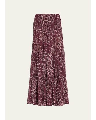 Cara Cara Emilina Paisley Maxi Skirt