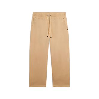 Freddy Pantaloni Cropped in Popeline elasticizzato