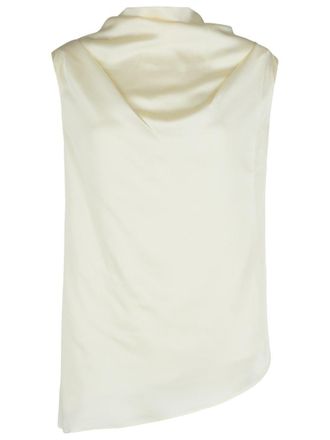 Róhe Cream Viscose Blend Tank Top