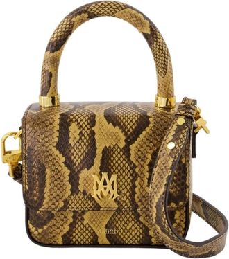 Amiri Python Micro MA Bag - Dames - Handtassen - Bruin - ONE Size - Leer - Tassen