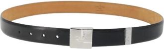Louis Vuitton Pre-owned Leren Riem - Dames - Vintage Accessoires - Zwart - ONE Size - Leer - Vintage