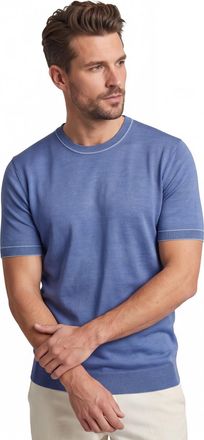 HUGO BOSS blauw Hugo Boss T-shirt H-Jiovanni met boord