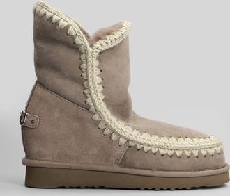 Mou Inner Wedge Ankle Boots Inside Wedge