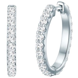 Tresor 1934 Womens Trilani Female Sterling Silver Earring - One Size