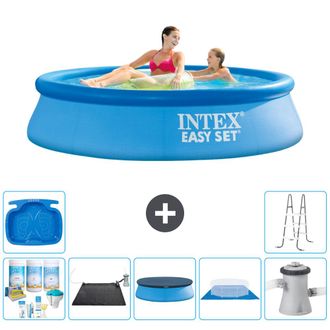 Intex Piscina Easy Set Redonda - 244x61 Cm - 7-piezas S20114