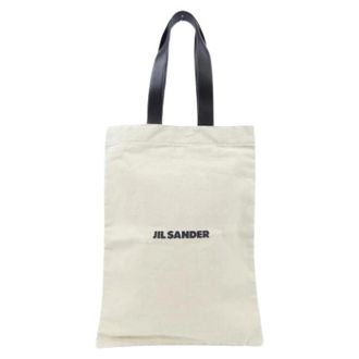 Jil Sander Pre-owned Tessuto totes - - Pre-owned - Uomo - Beige - ONE SIZE