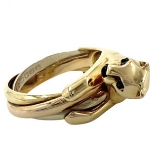 Cartier Yellow Gold (18K) Pink Gold (18K) White Gold (18K) Band Ring (Pre-Owned)