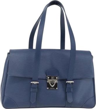 Louis Vuitton Pre-owned Handbags, female, Blue, Size: ONE SIZE Pre-owned Handbag