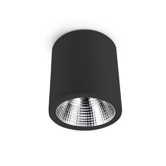 Leds - C4 Leds-c4 - Plafon Exit 25.9w Blanco Neutro - 4000k Cri 80 Negro Ip23 2284lm