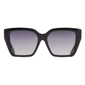 Fendi Grey Gradient Square Ladies Sunglasses FE40161F 01B 55