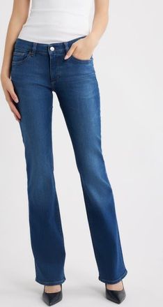 DL1961 Milano Slim Bootcut Low Rise Instasculpt Jeans in Evermore at Nordstrom, Size 31