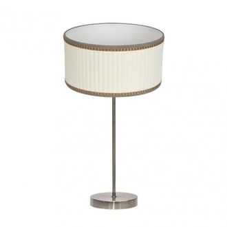 Fabrilamp Sobremesa Alto Soprano 1xe27 Cuero/beis 60x30x30 Cm