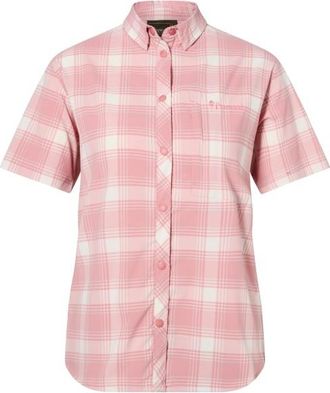 Pinewood Abisko Trekking S/S Shirt Bluse f&uuml;r Damen | rosa