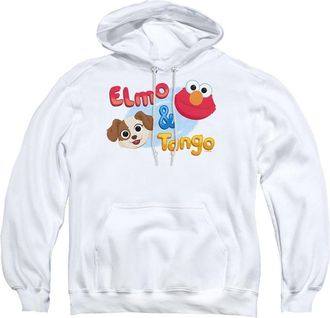 Gildan Sesame Street Furry Friends Forever Elmo & Tango Adult Pull Over Hoodie