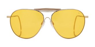 American Optical Hazemaster 1ORN Mens Sunglasses Gold Size 59