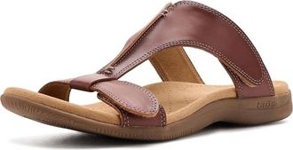 Taos Womens Slide Show Sandals In Cognac
