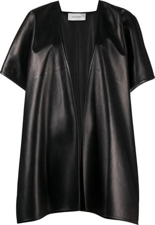 Valentino Garavani Draped Short-Sleeve Cape