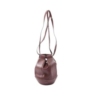 Cartier Pre-owned Bucket Bags, female, Red, Size: ONE SIZE Pre-owned Must Line Leather Shoulder Bag
